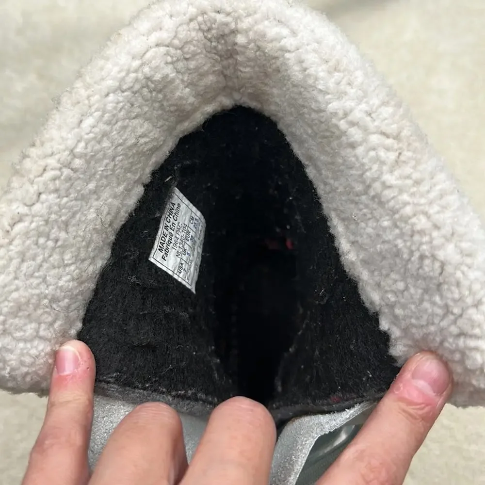 Sorel: White and Blue Waterproof Winter Boots
